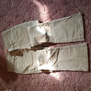 Juniors size 7 No Boundaries boot cut khaki dress pants